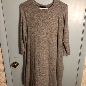 cute basic grey dress